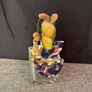 Abstract Multicolor Earrings